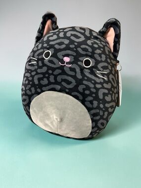 NWT Squishmallow Xiomara Black Panther Cat 8” Rare 2020 S8 w/ Tags